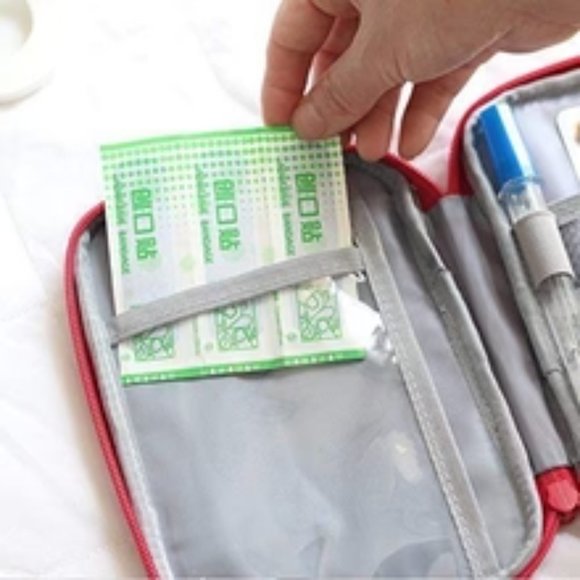 Runilex Small First Aid Kit -- Medicine Storage Bag --(Dark Blue) - Picture 6 of 7